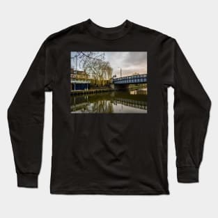 Foundry Bridge over the River Wensum, Norwich Long Sleeve T-Shirt